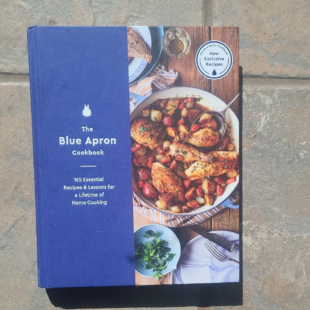 New! The Blue Apron Cookbook Hardcover Book